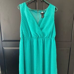 Lane Bryant Turquoise/Teal Dress